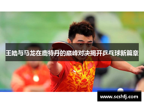 王皓与马龙在鹿特丹的巅峰对决揭开乒乓球新篇章